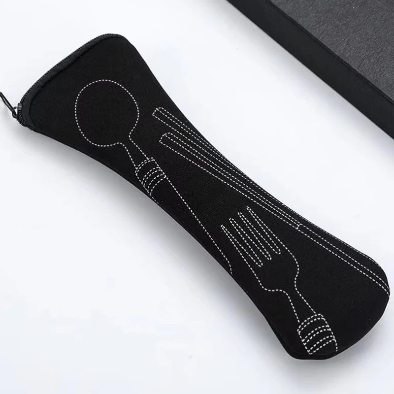 Bone-Shaped Utensil Storage Bag — angle 4, free shipping at JEHORIZON