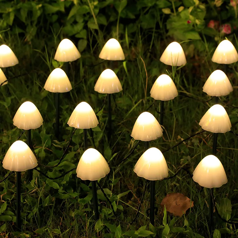 Solar Mushroom Fairy Lights Garden - view 4