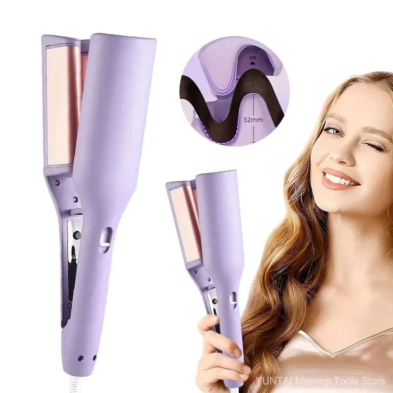 Deep Wave Hair Curler — angle 2, free shipping at JEHORIZON