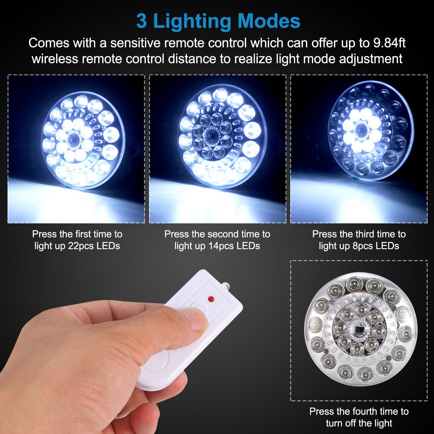 Portable Solar Camping Lantern Outdoor Camping — angle 6, free shipping at JEHORIZON