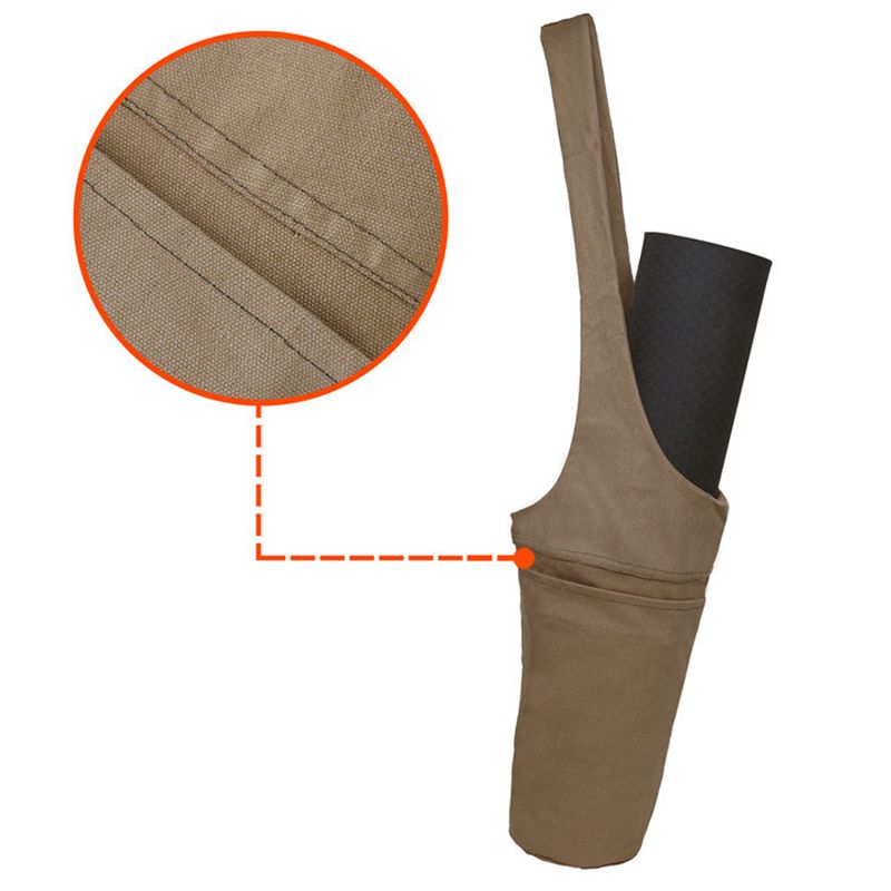 Yoga Mat Carry Bag Tote — angle 2, free shipping at JEHORIZON