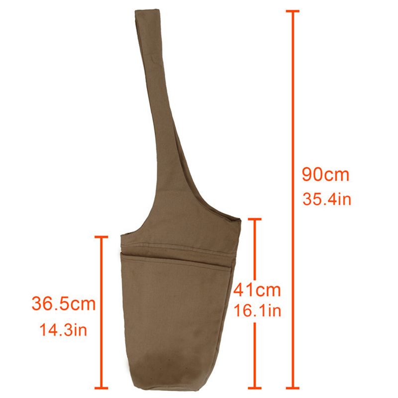 Yoga Mat Carry Bag Tote — angle 3, free shipping at JEHORIZON