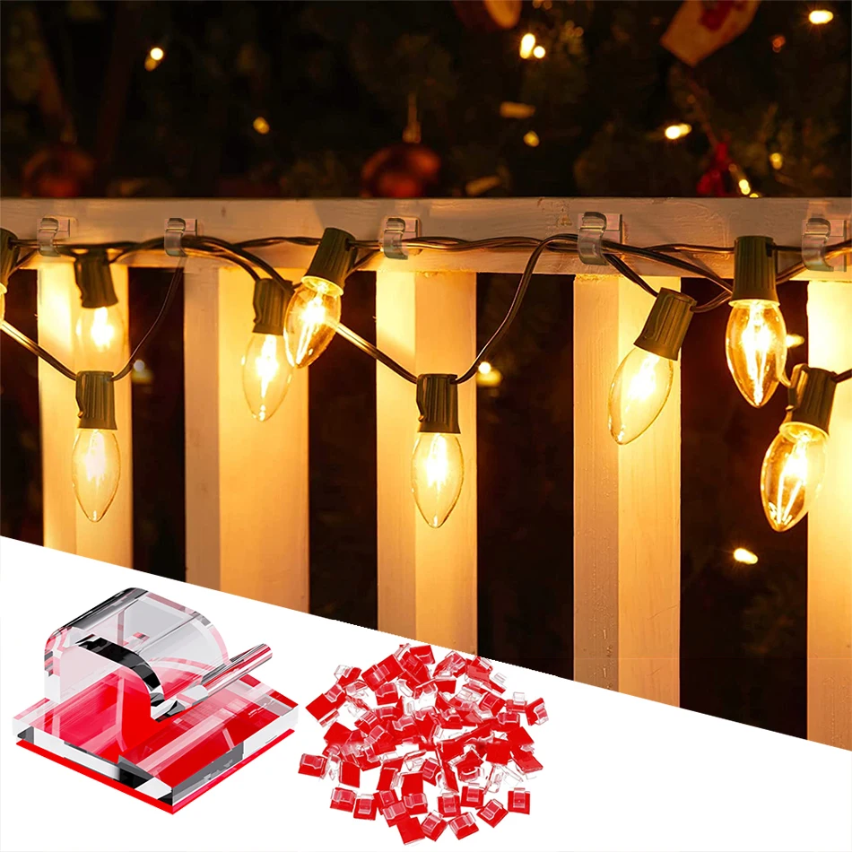 Adhesive Cable Clips — angle 3, free shipping at JEHORIZON