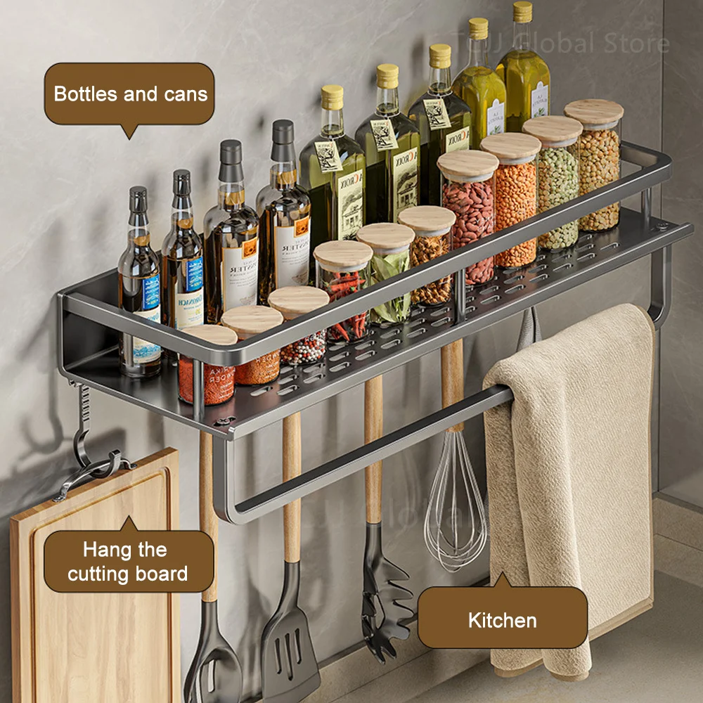 No-Drill Spice Rack Organizer - view 3