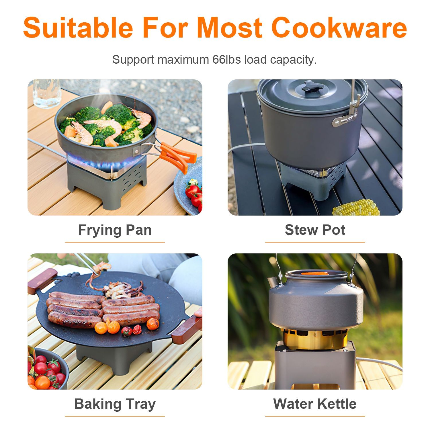 12000w Portable Camping Stove Outdoor Camping — angle 3, free shipping at JEHORIZON