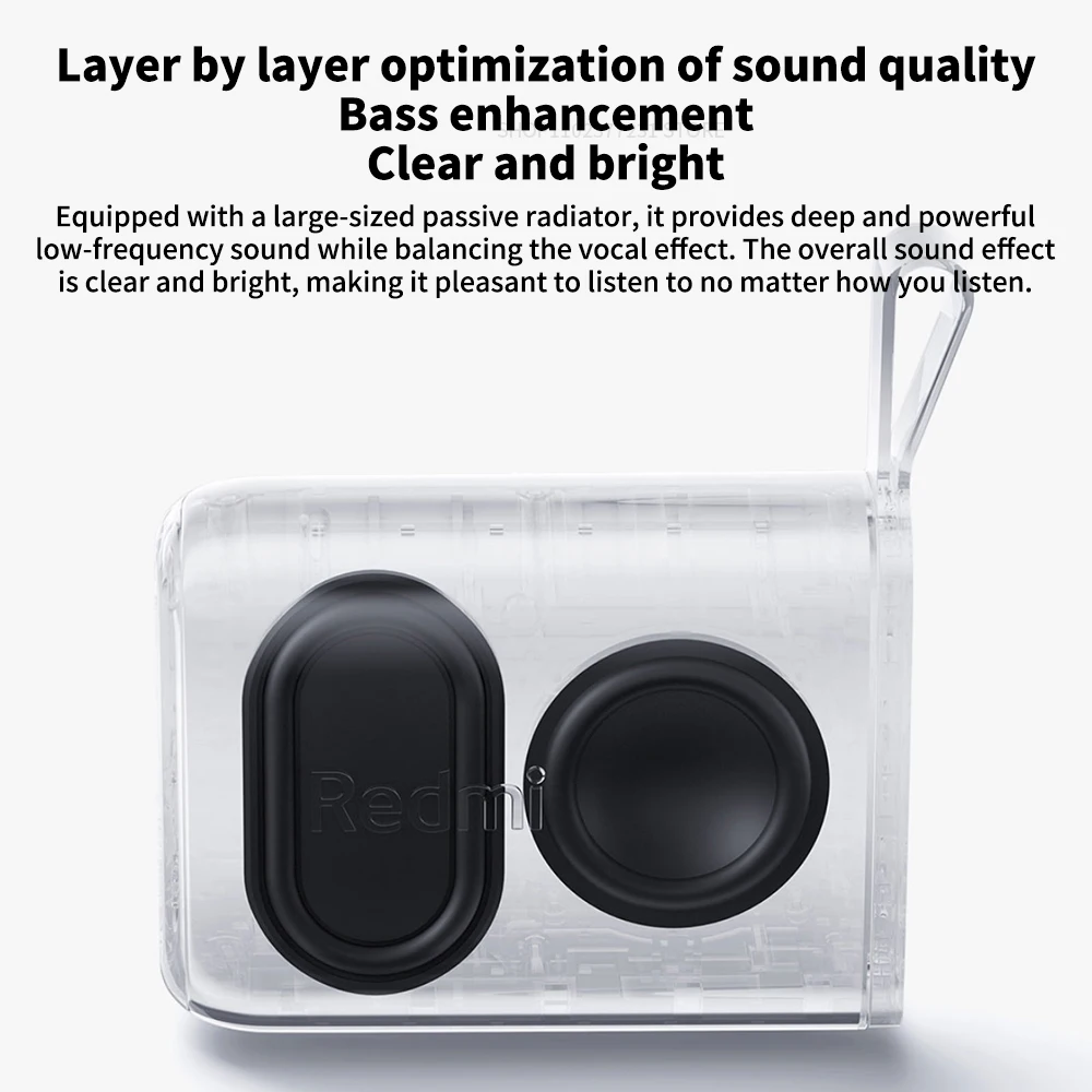 Xiaomi Redmi Portable Speaker Trending — angle 4, free shipping at JEHORIZON