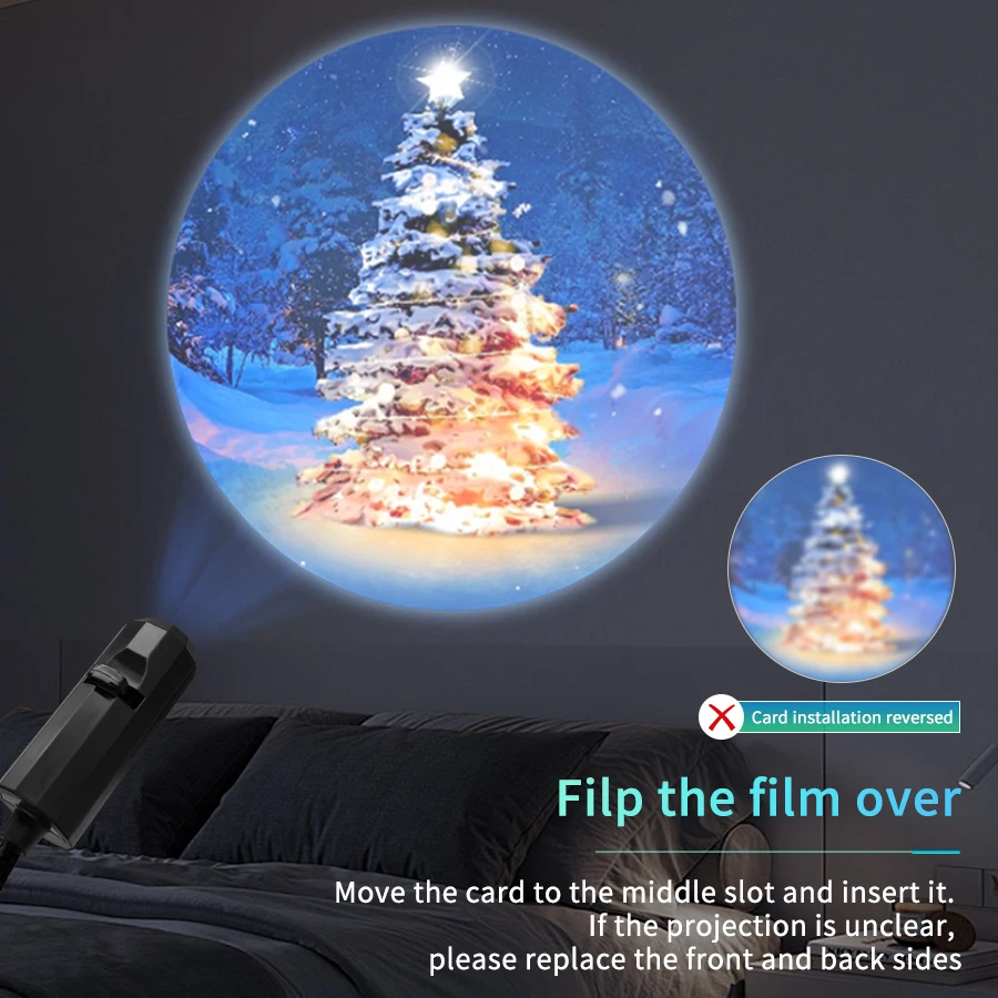LED Moon Projector Lamp Home Decor - view 6