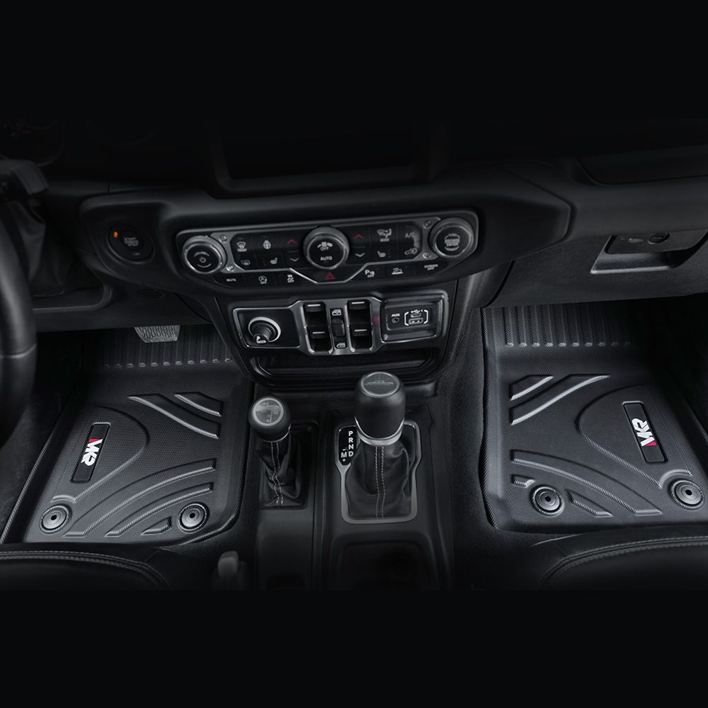 Wrangler Jt 3D Tpe Floor Trunk Mats — angle 6, free shipping at JEHORIZON