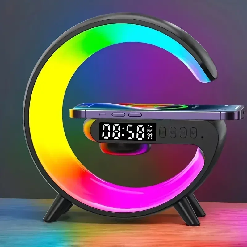 Wireless Charger Clock Speaker Stand — Shop at JEHORIZON with free shipping