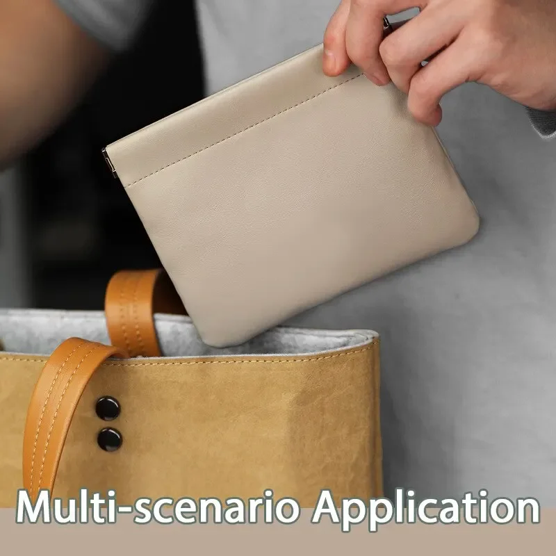 PU Leather Home Storage Bag — angle 5, free shipping at JEHORIZON