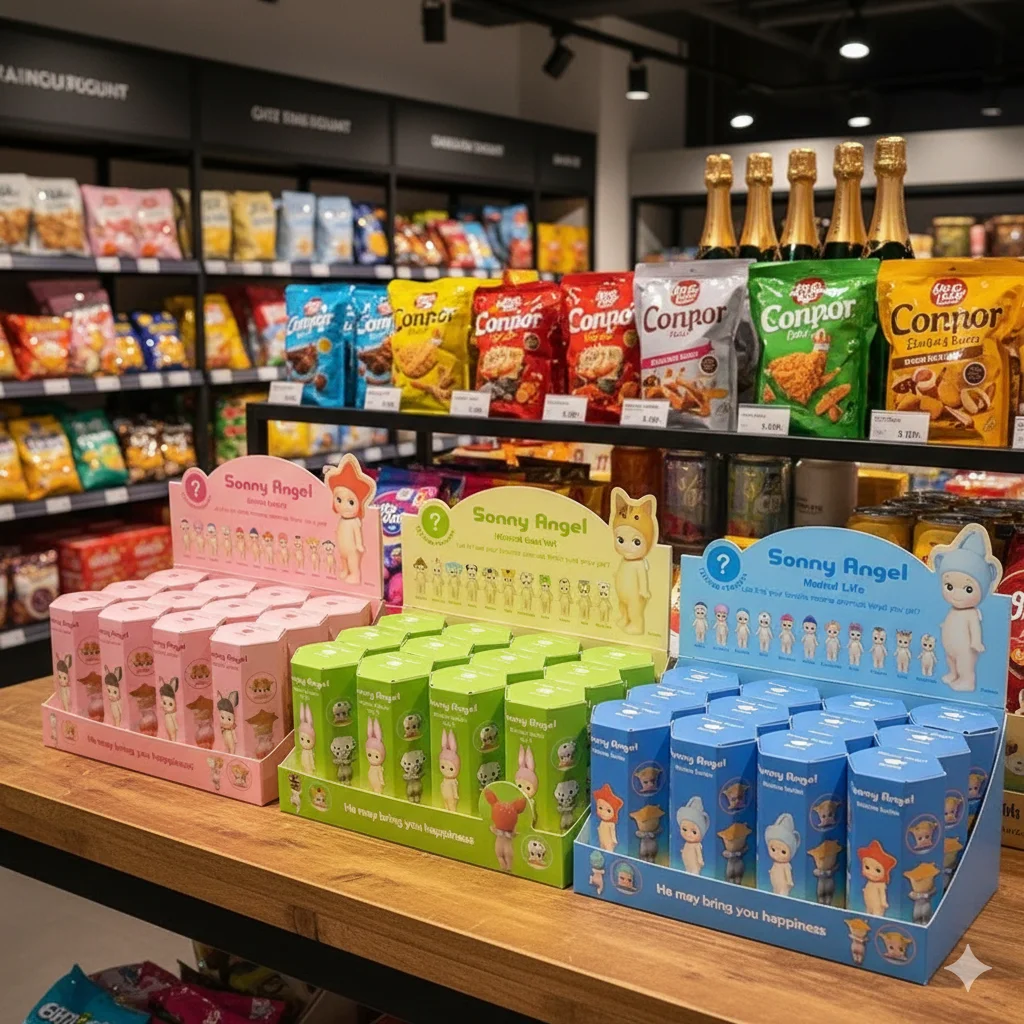 Sonny Angel Puffy Angel Blind Box — angle 3, free shipping at JEHORIZON