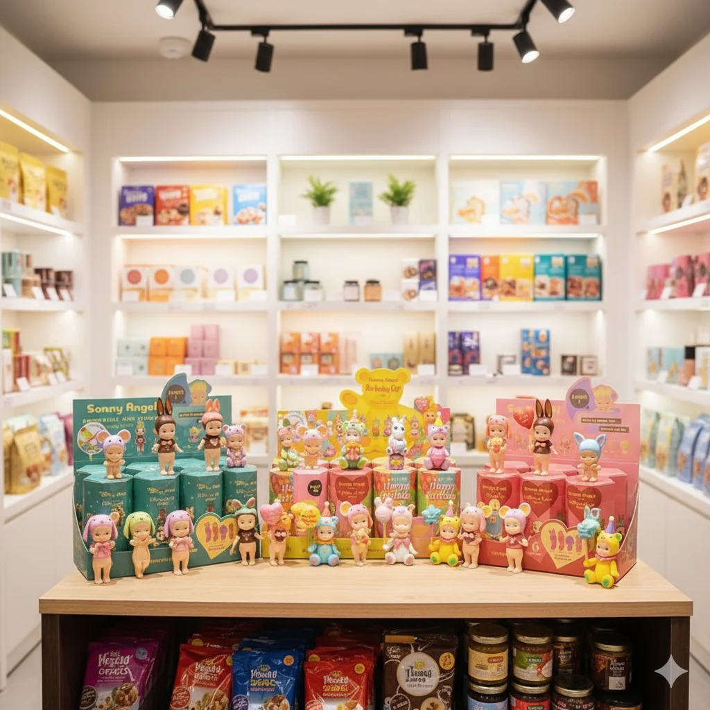 Sonny Angel Puffy Angel Blind Box — angle 6, free shipping at JEHORIZON