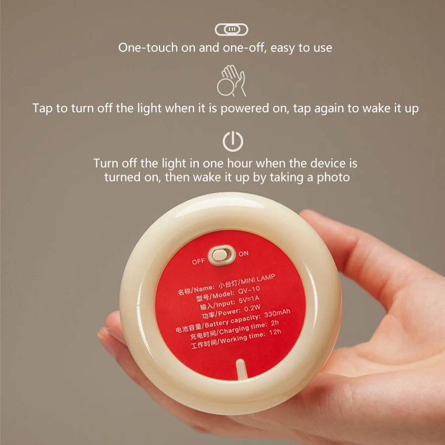 Sunset LED Night Light — angle 5, free shipping at JEHORIZON