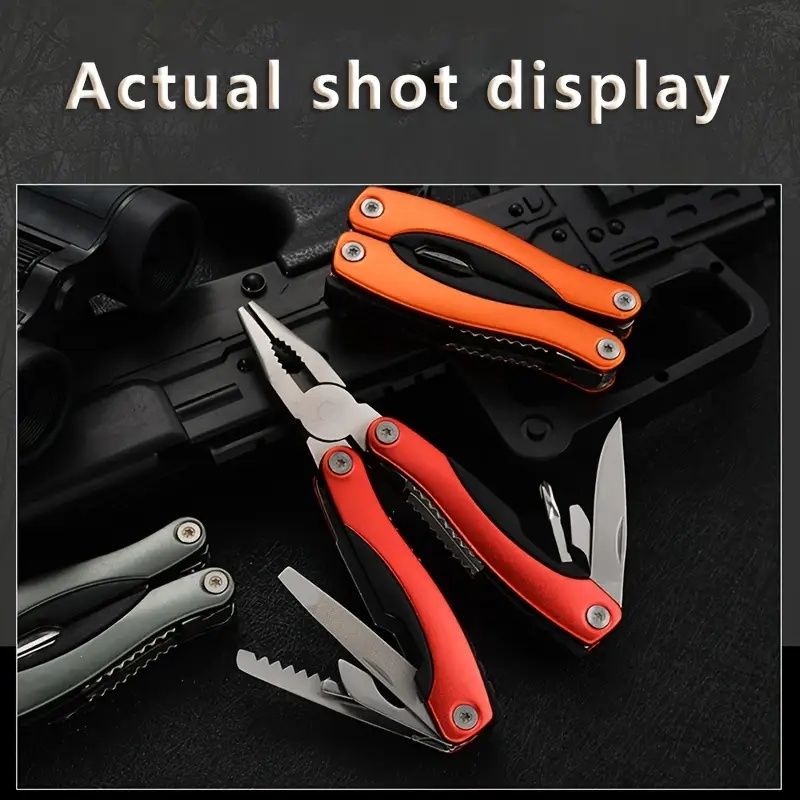 Multi-Function Camping Pliers Outdoor Camping — angle 4, free shipping at JEHORIZON