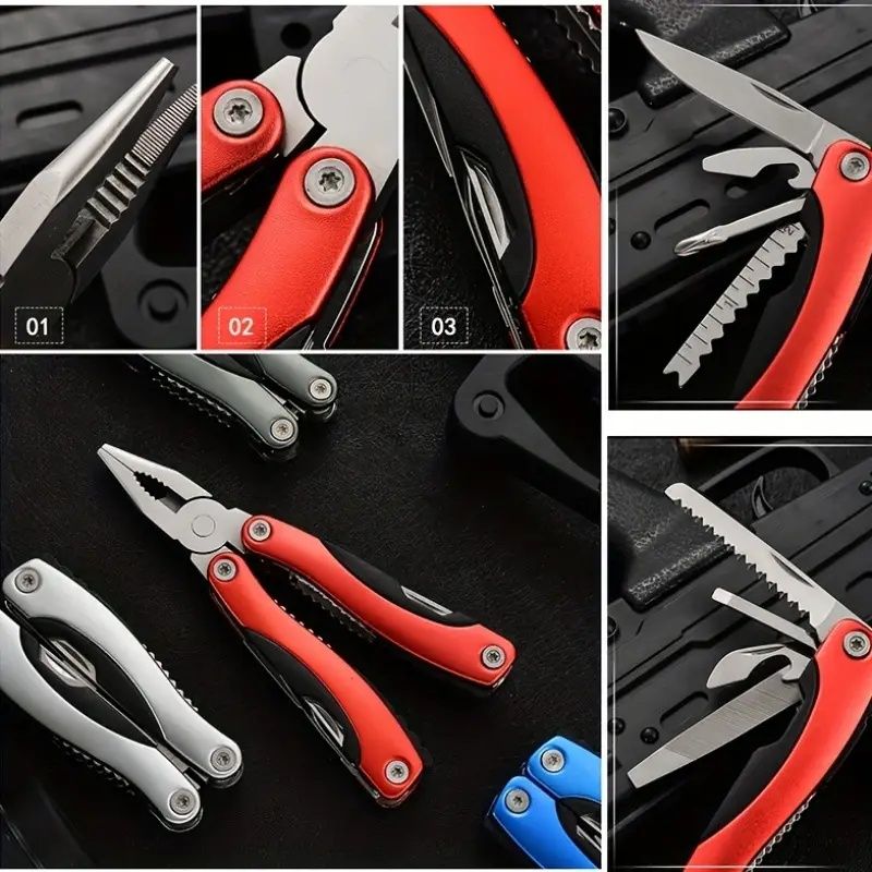 Multi-Function Camping Pliers Outdoor Camping — angle 5, free shipping at JEHORIZON