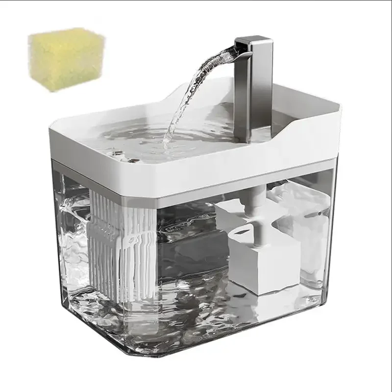 Transparent Pet Water Fountain - view 4