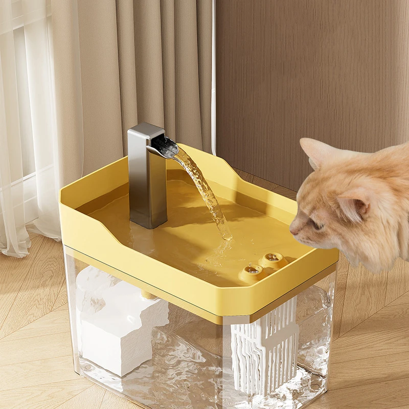 Transparent Pet Water Fountain - view 2