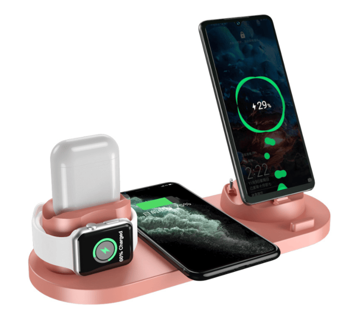 6-in-1 Wireless Charging Dock for iPhones and Phones — Shop at JEHORIZON with free shipping