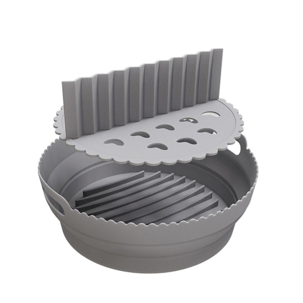 Foldable Silicone Pot for Air Fryers — angle 5, free shipping at JEHORIZON