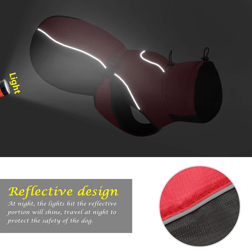 Big Dog Waterproof Coat Pet Supplies - view 3