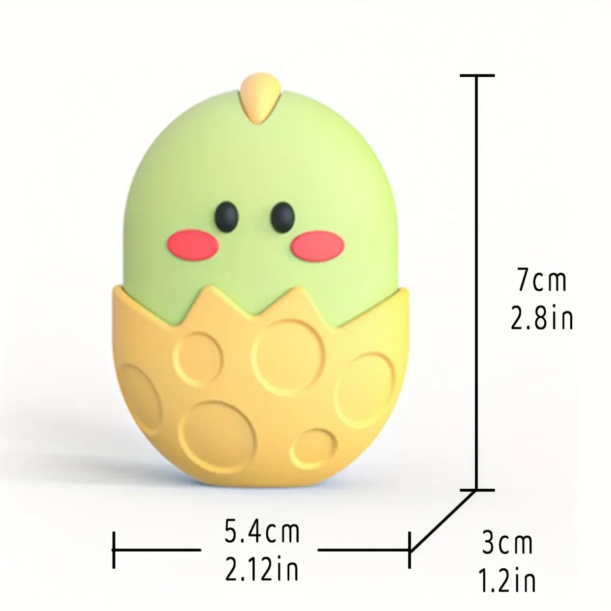 Ice Face Roller Ice Cube Beauty Massage Silicone Ice Mold for Eye Puffiness — angle 5, free shipping at JEHORIZON