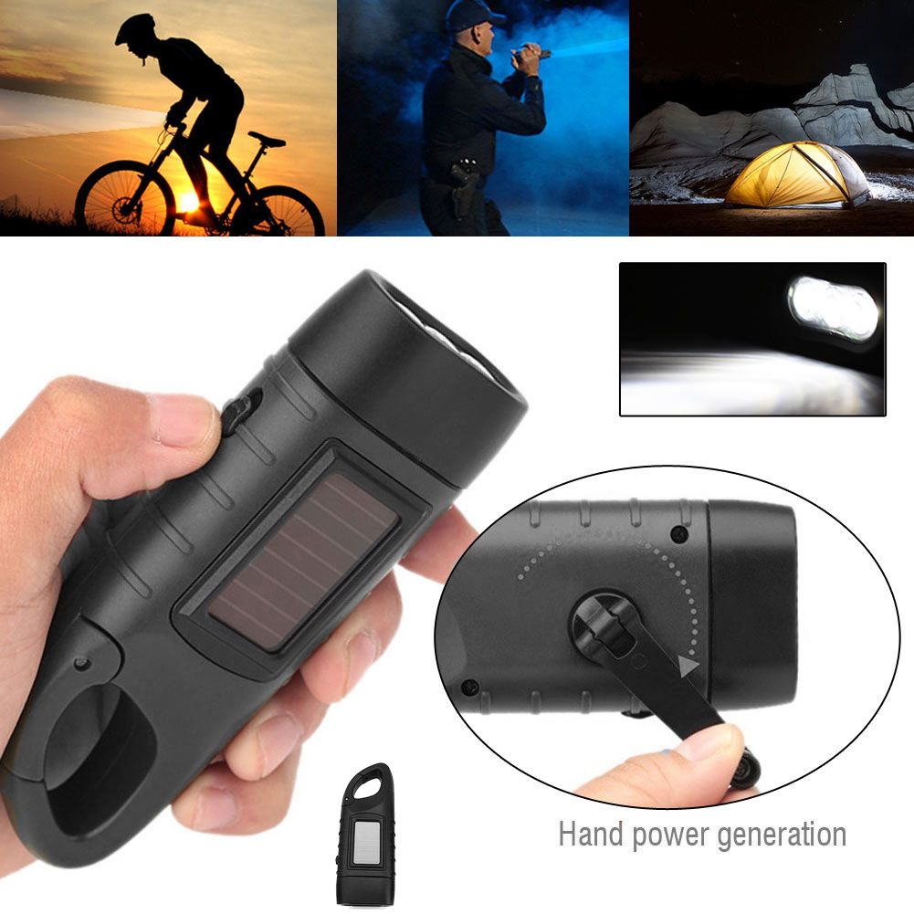 Rechargeable LED Flashlight for Adventures — angle 2, free shipping at JEHORIZON