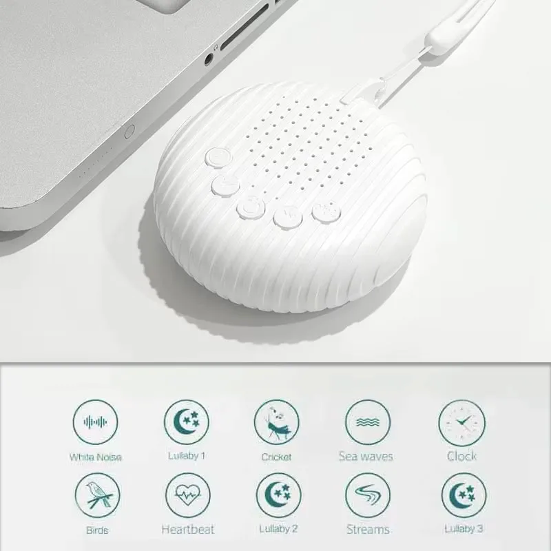 Baby White Noise Machine — angle 3, free shipping at JEHORIZON