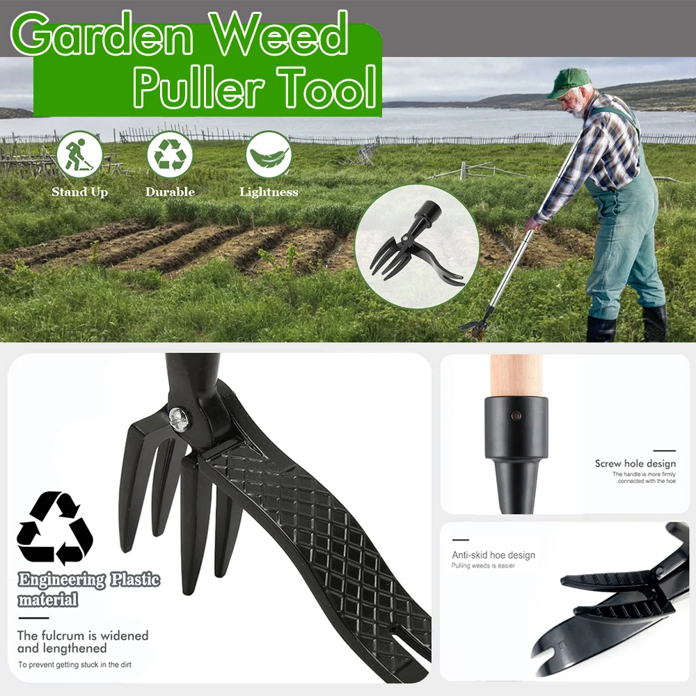 Stand-Up Weed Puller Tool Garden - view 5