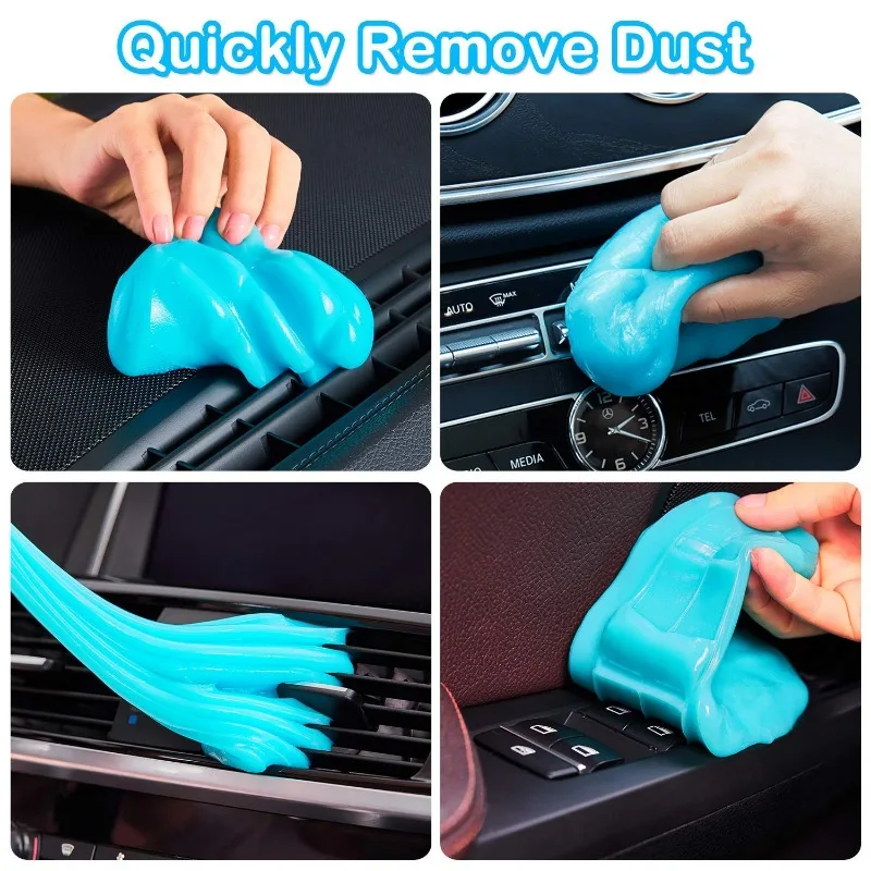 Car Cleaning Gel Slime — angle 4, free shipping at JEHORIZON