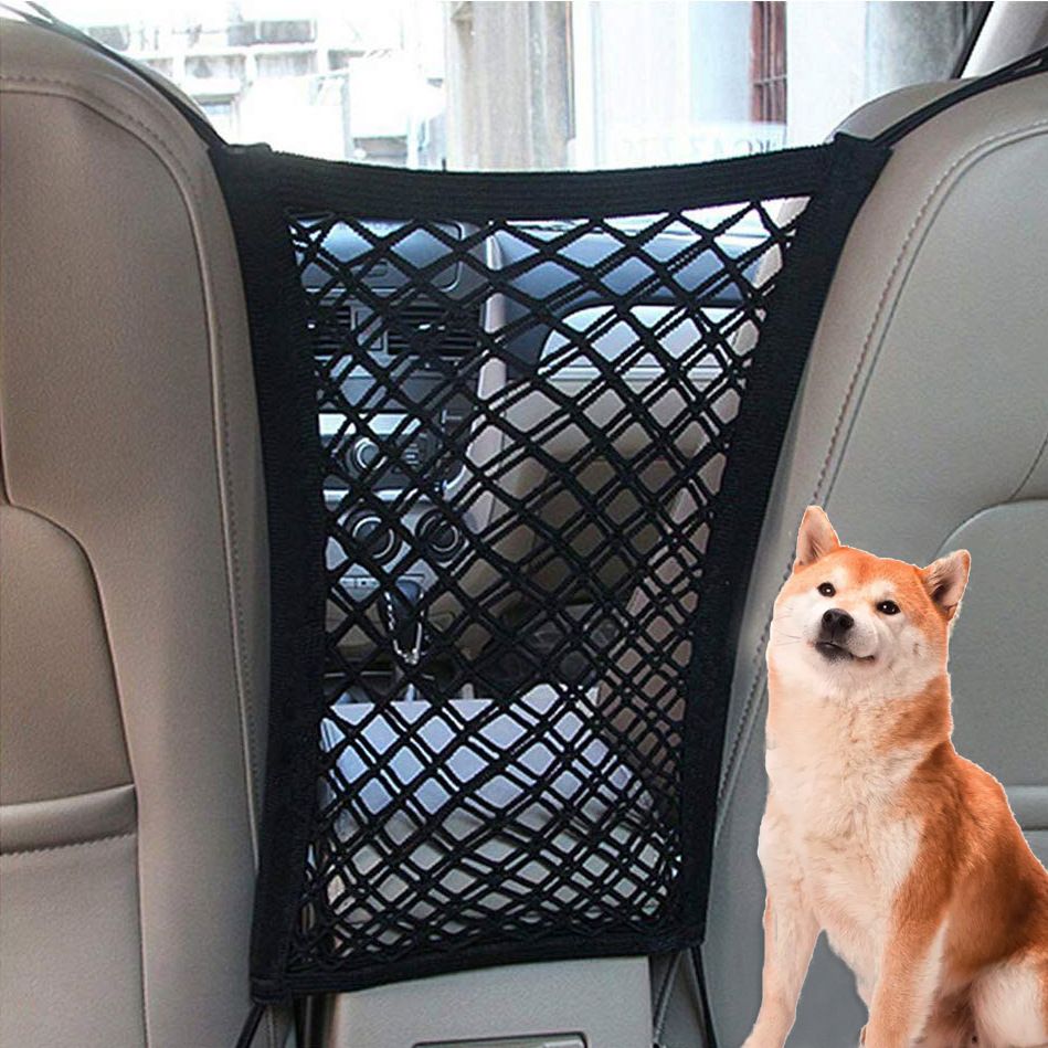 Dog Car Safety Net — angle 3, free shipping at JEHORIZON