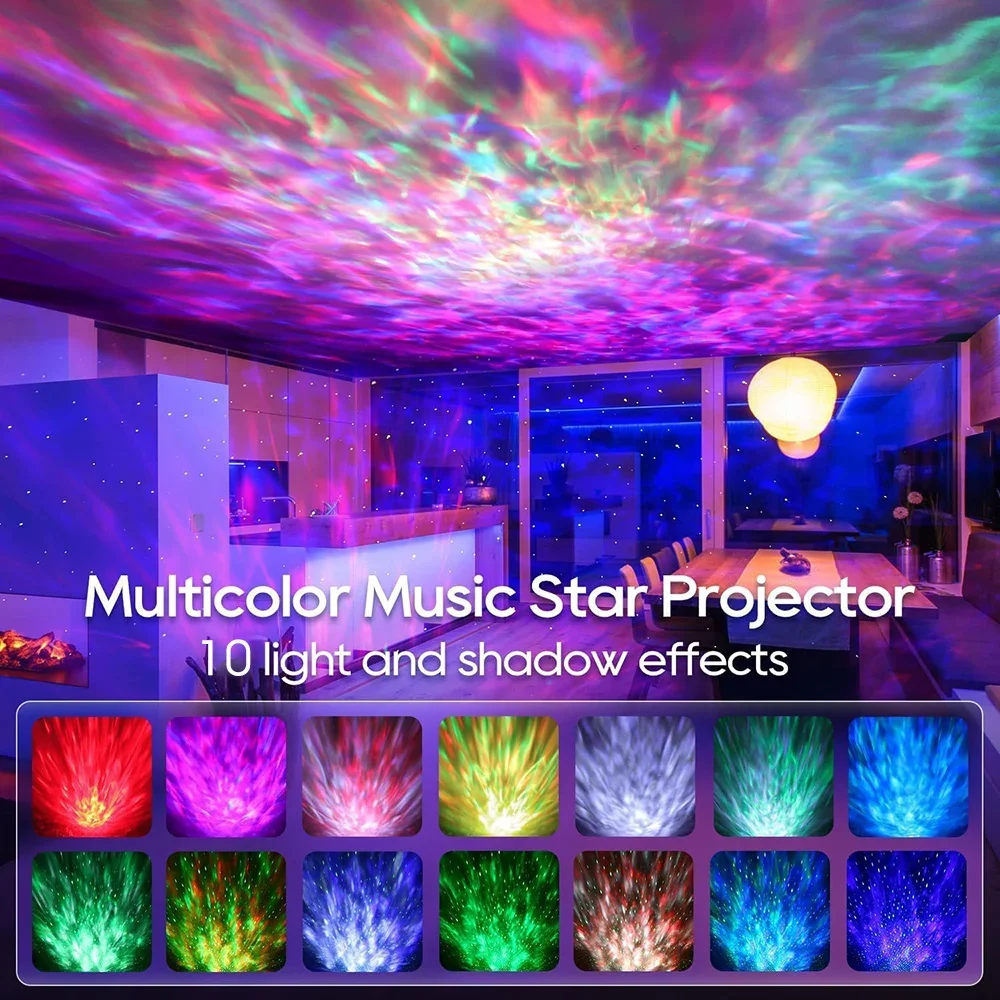 Galaxy Star Projector Night Light - view 3
