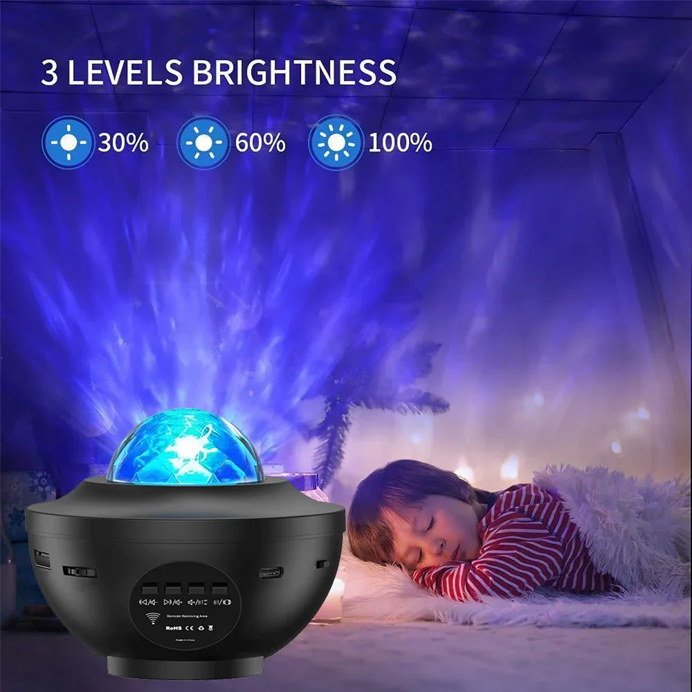 Galaxy Star Projector Night Light - view 5