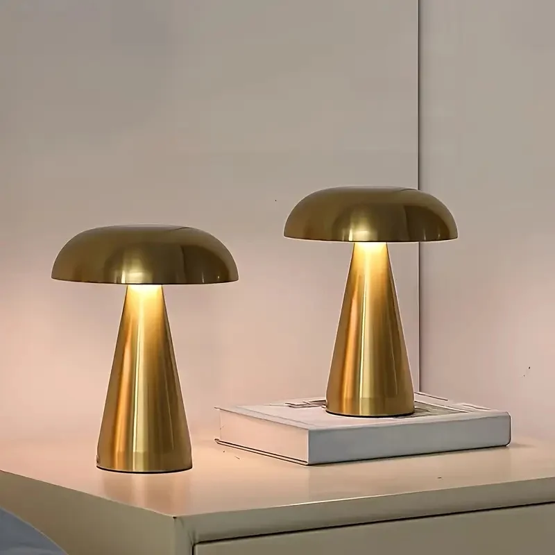 Retro Mushroom LED Table Lamp Home Decor - view 3