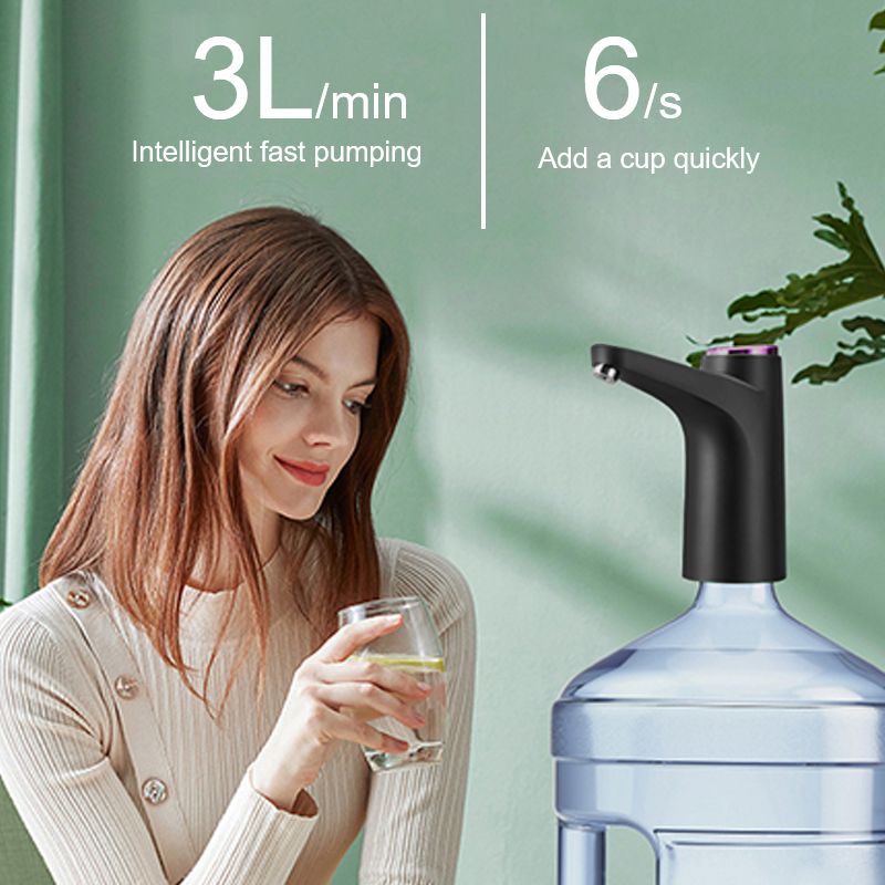 Smart Automatic Water Dispenser Pump Home Kitchen — angle 3, free shipping at JEHORIZON