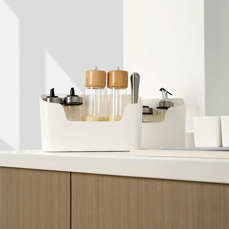 Adhesive Kitchen Storage Rack — angle 5, free shipping at JEHORIZON