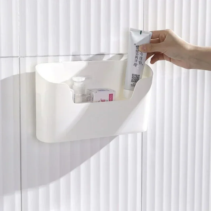 Adhesive Kitchen Storage Rack — angle 6, free shipping at JEHORIZON