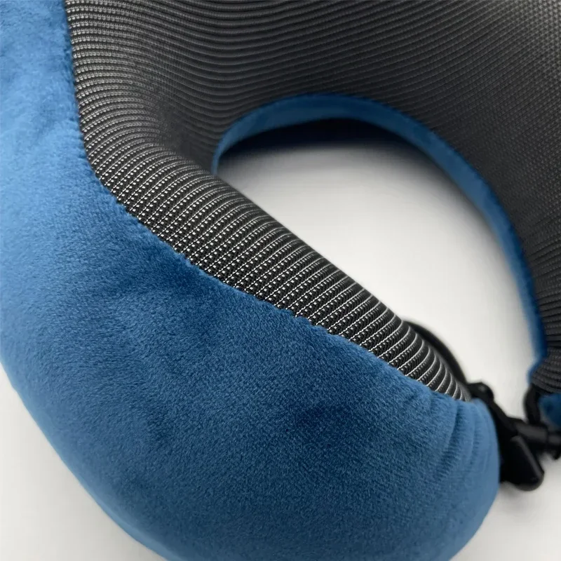 U-Shaped Memory Foam Neck Pillow — angle 5, free shipping at JEHORIZON