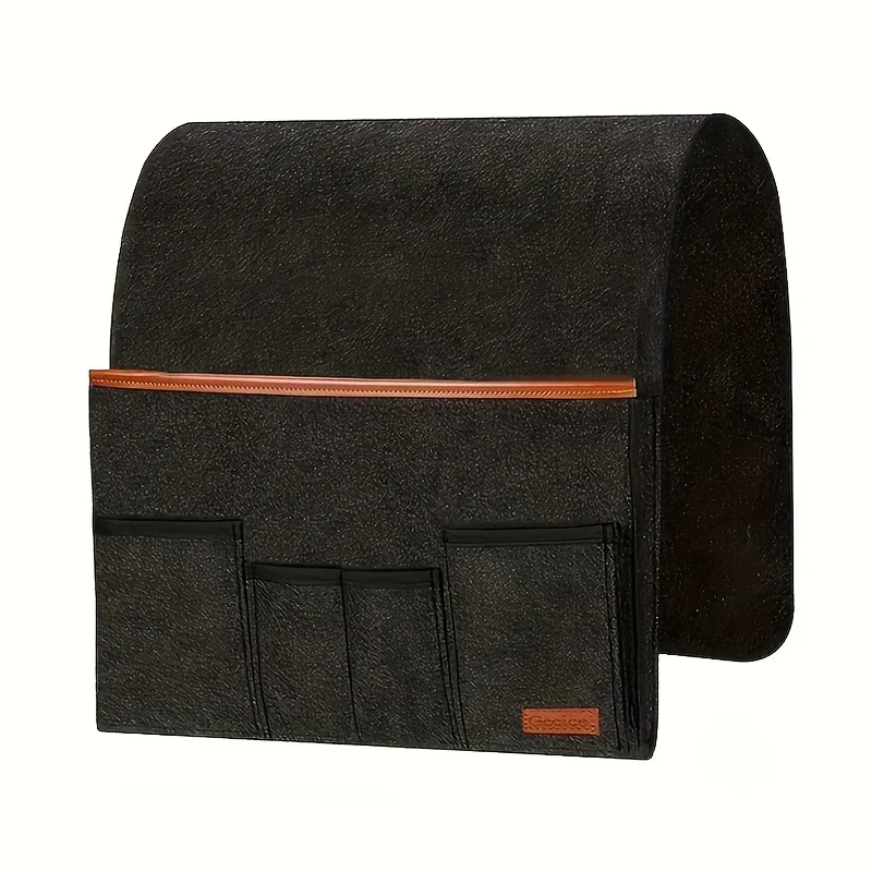 Felt Hanging Bedside Organizer — angle 6, free shipping at JEHORIZON