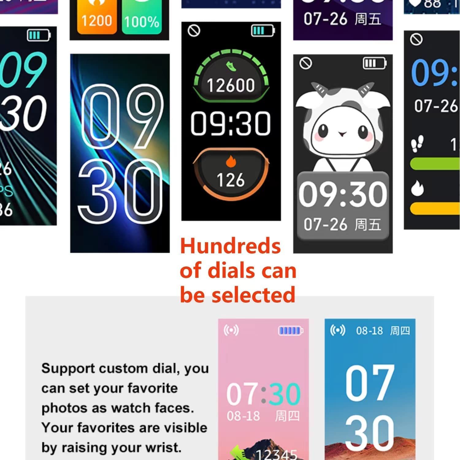 S5 Fitness Tracker Smart Watch — angle 5, free shipping at JEHORIZON