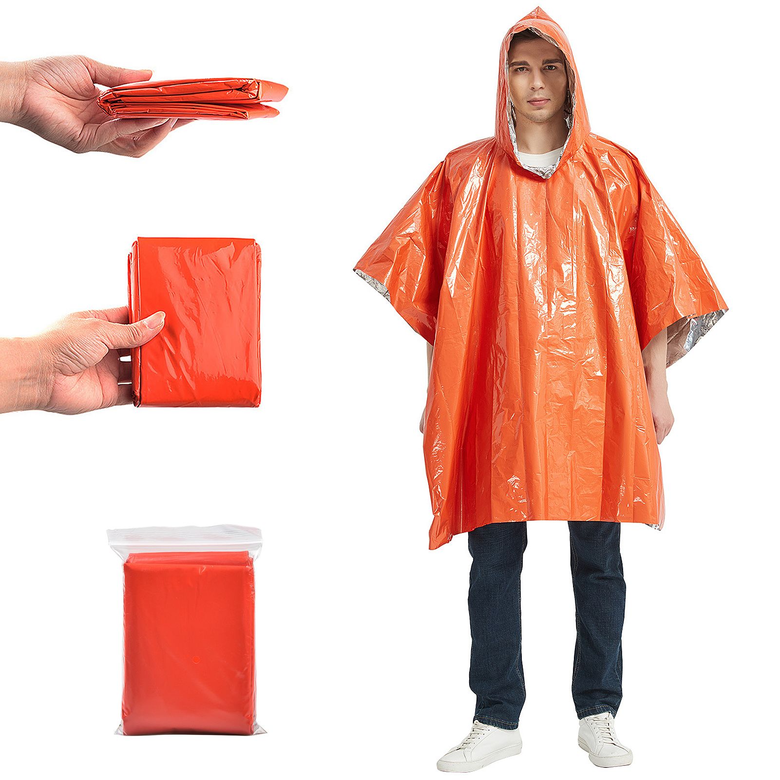 Thermal Emergency Sleeping Bag — angle 5, free shipping at JEHORIZON