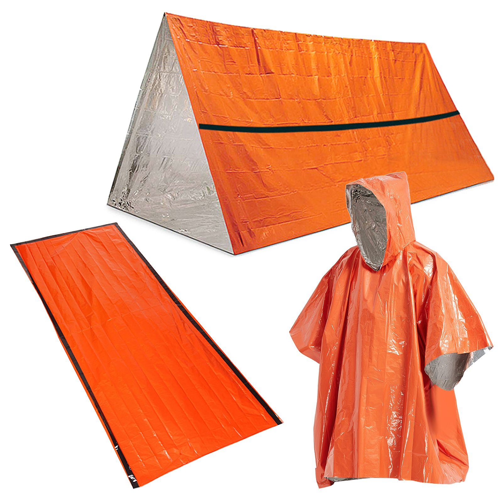 Thermal Emergency Sleeping Bag — angle 7, free shipping at JEHORIZON