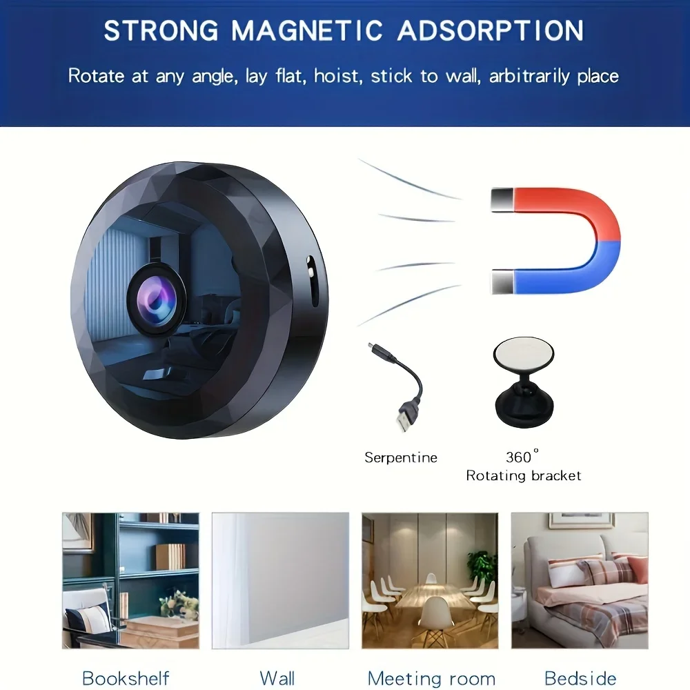 Mini WiFi Pet Camera — angle 6, free shipping at JEHORIZON