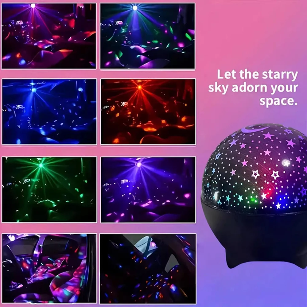 Starry Sky Galaxy Projector — angle 3, free shipping at JEHORIZON