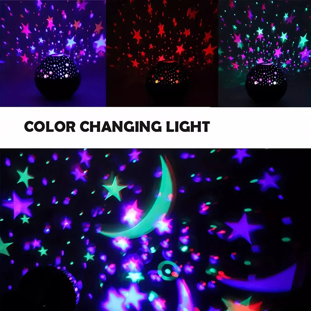 Starry Sky Galaxy Projector — angle 4, free shipping at JEHORIZON