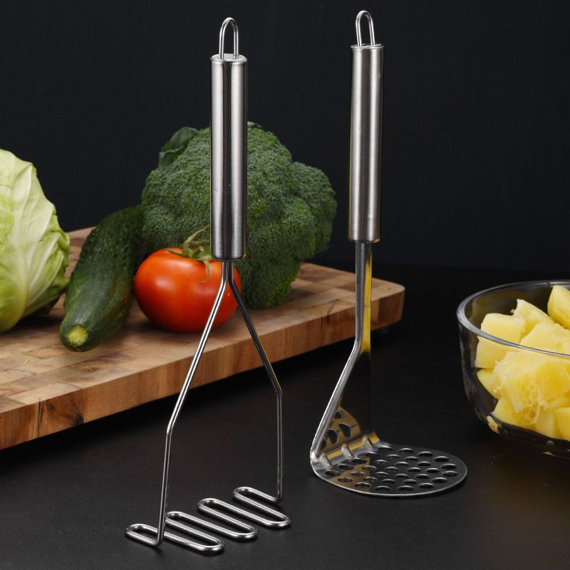 Stainless Steel Wavy Potato Press Kitchen Gadgets — Buy online at JEHORIZON with free US shipping
