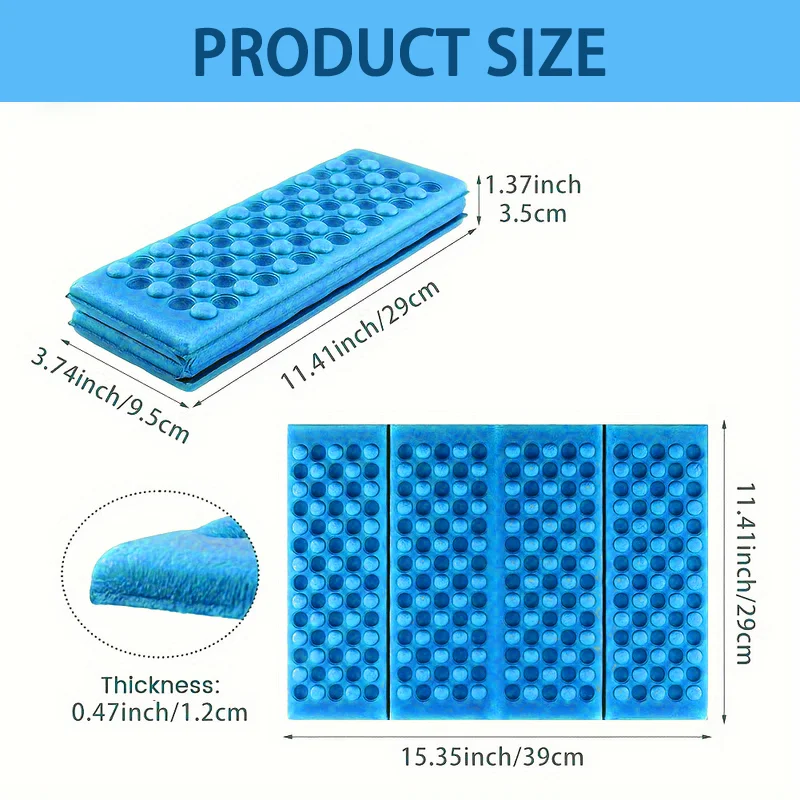 Foldable Picnic Camping Mat — angle 3, free shipping at JEHORIZON