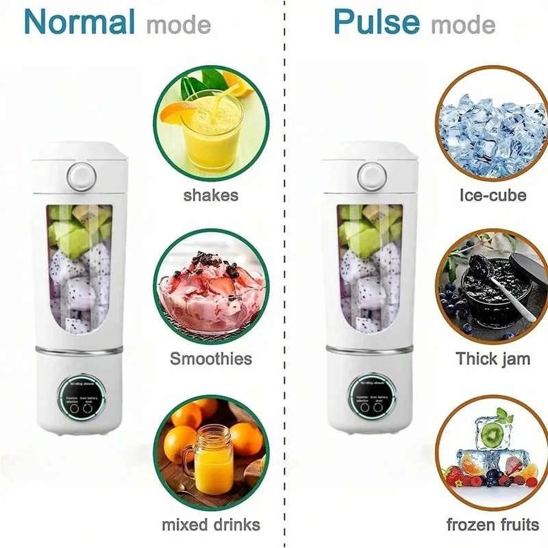 Portable 700ml Blender Bottle Kitchen Gadgets - view 6