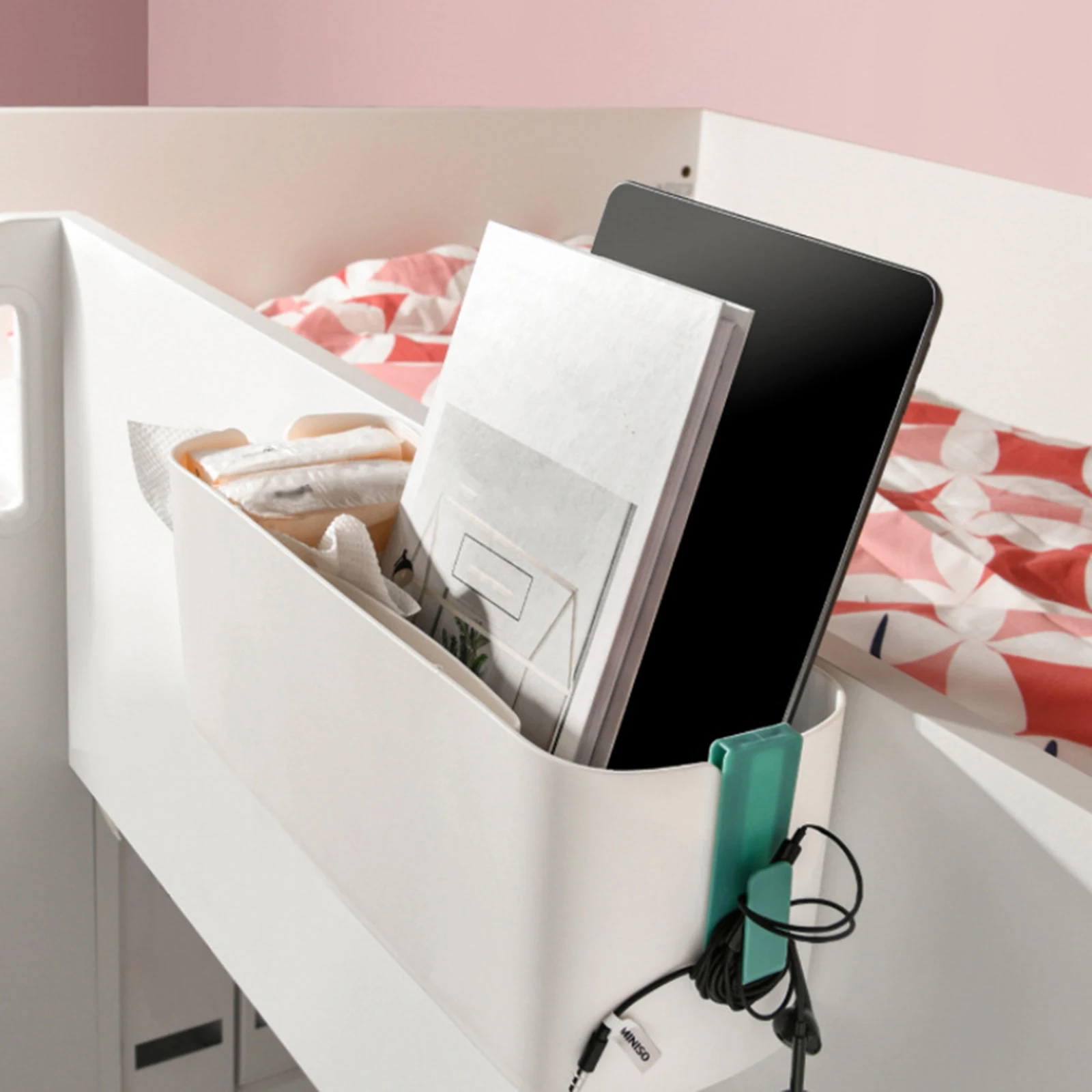 Bedside Hanging Storage Caddy Storage Organization - view 3
