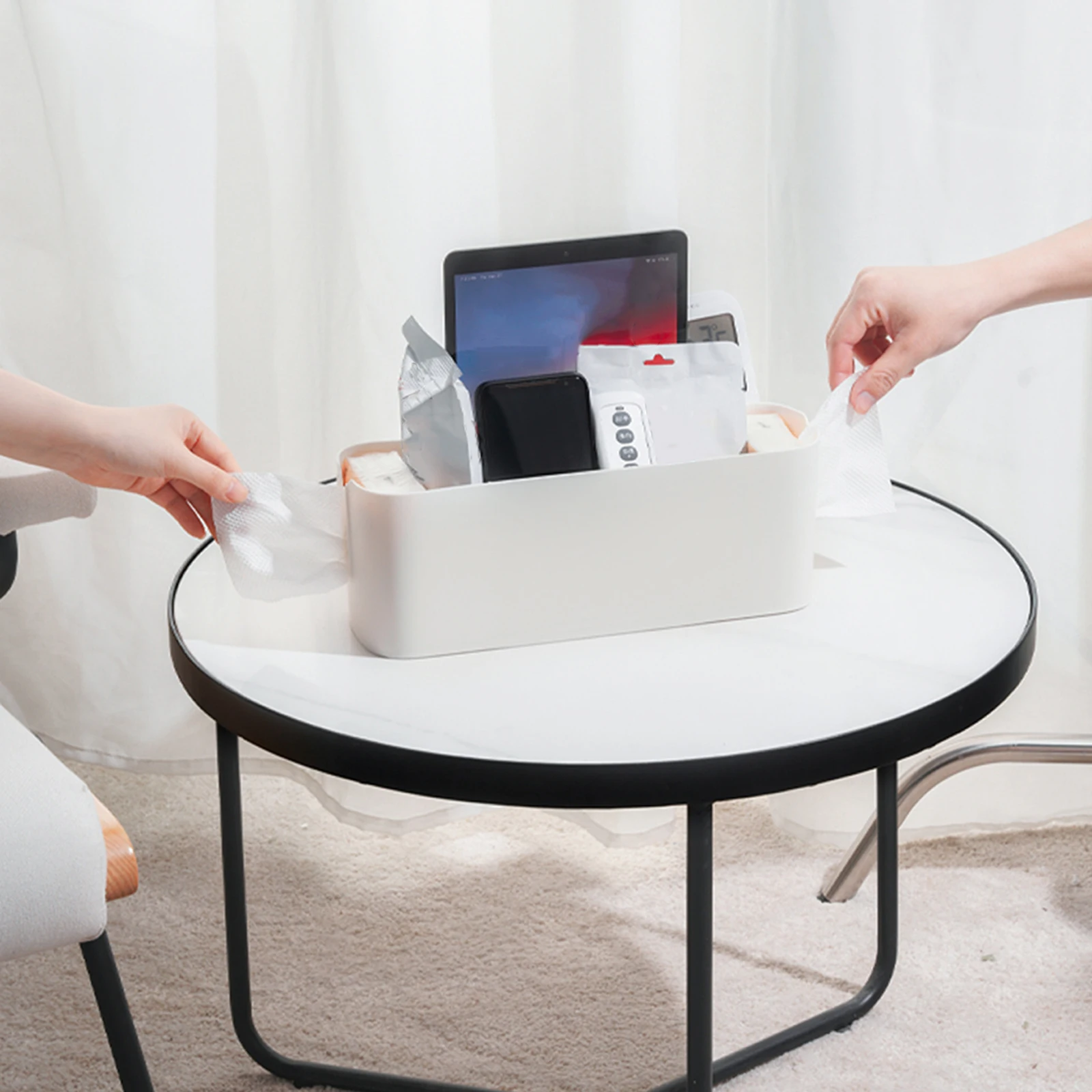 Bedside Hanging Storage Caddy Storage Organization - view 5