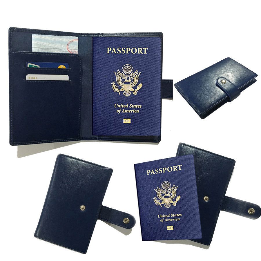 Rfid Safe Lock Passport Wallet Travel Accessories — angle 4, free shipping at JEHORIZON